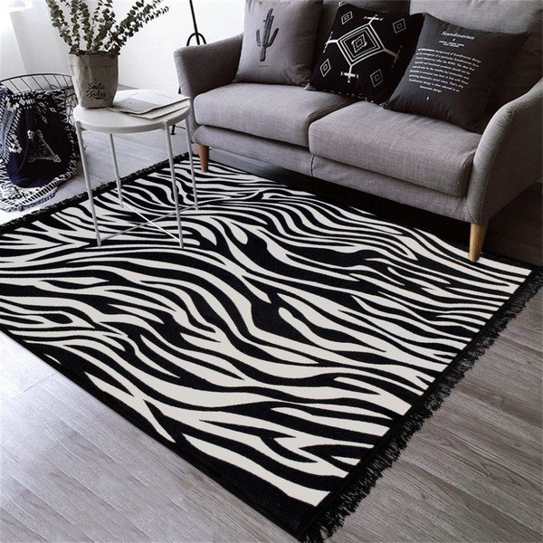 Obojstranný prateľný koberec Kate Louise Doube Sided Rug Zebra, 120 × 180 cm-image-1