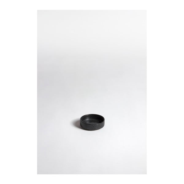 Keramická čierna miska ComingB Coupelle Basse Granite Noir, ⌀ 8,5 cm