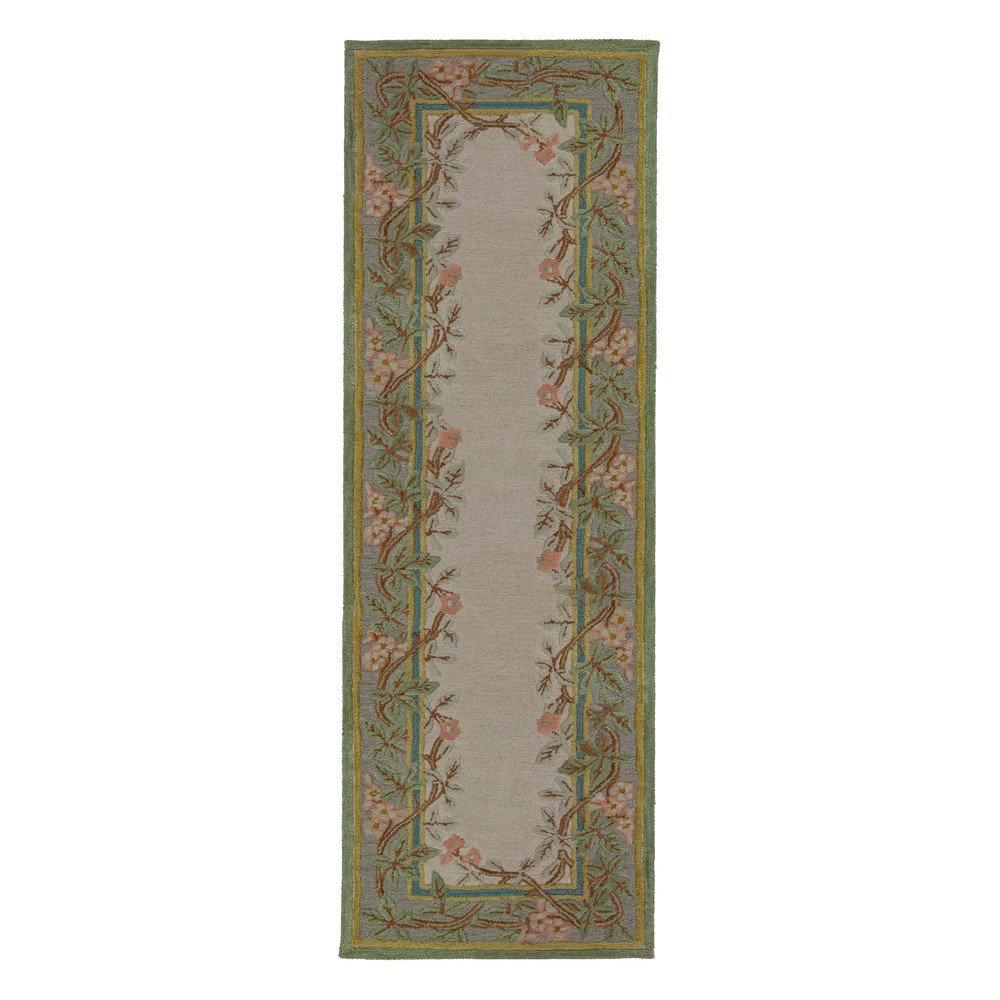 E-shop Ručne tkaný vlnený behúň 80x300 cm Verona Floral – Flair Rugs
