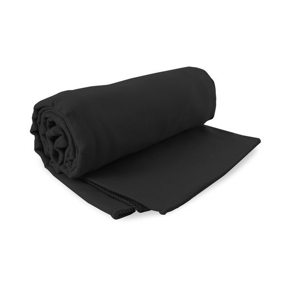 Čierna rýchloschnúca osuška DecoKing EKEA, 40 × 80 cm-image-3