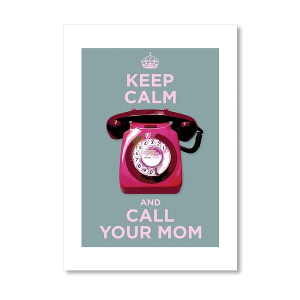Autorský plagát Call your mom