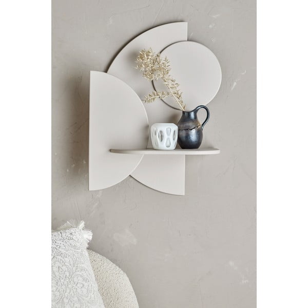 Krémová polica 44 cm Leonard – Bloomingville-image-1