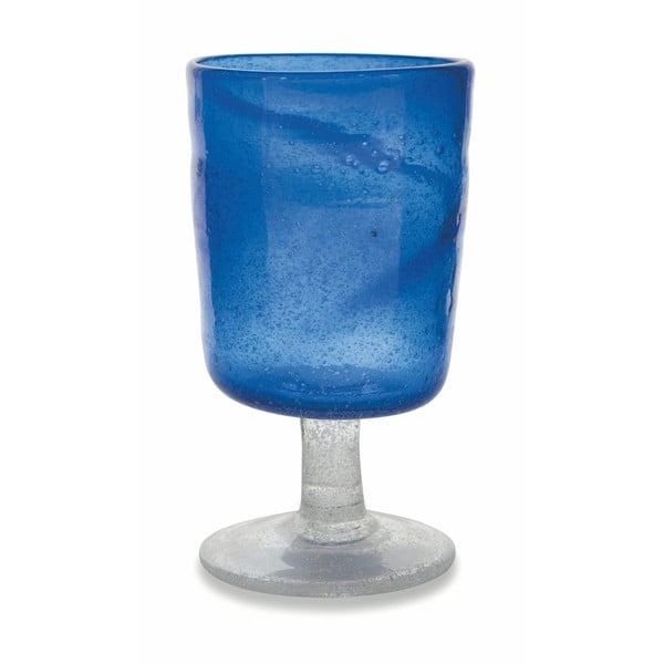 Modrý pohár Villa d'Este Malibu Calice