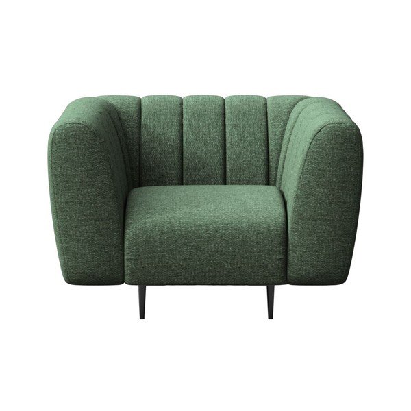 Tmavozelené kreslo Shel – Ghado
