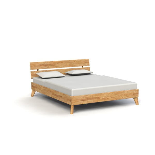 Dvojlôžková posteľ z dubového dreva 180x200 cm Greg 2 - The Beds