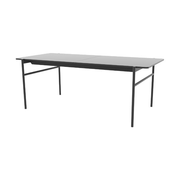 Sivý rozkladací jedálenský stôl Interstil Norse, 270 × 90 cm