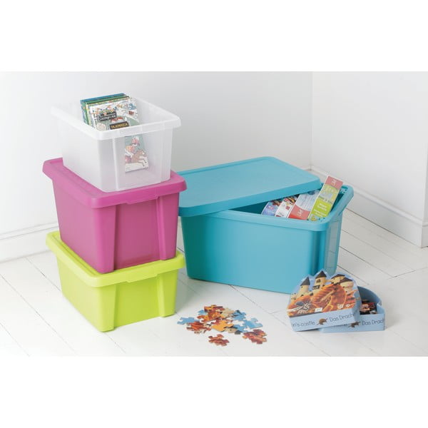 Úložný box s vekom Curver Essentials, 45 l-image-2