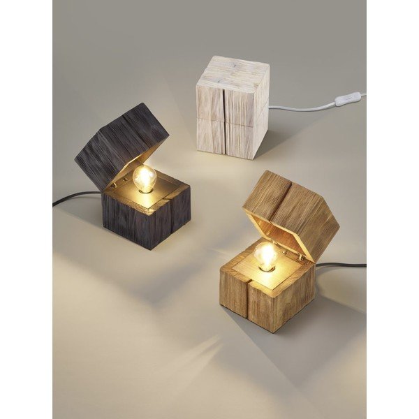 Hnedá stolová lampa (výška 16 cm) Treasure – Trio-image-1