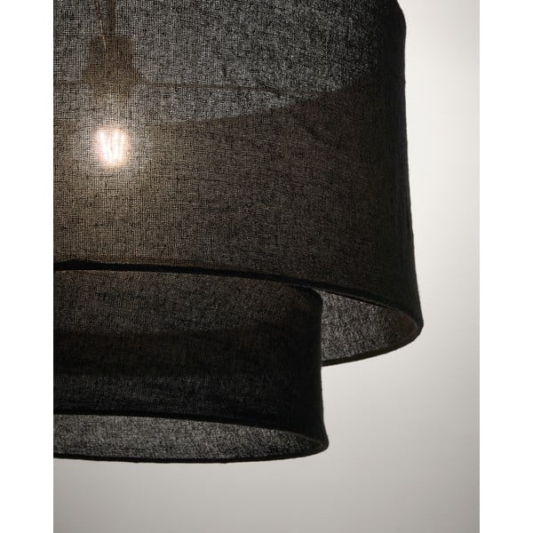 Čierne tienidlo ø 60 cm Mariela – Kave Home-image-2