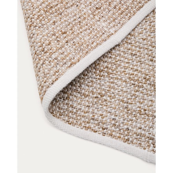 Béžový vnútorný a vonkajší koberec z recyklovaných vlákien 200x300 cm Nailan – Kave Home-image-4