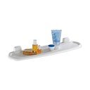 Biela nástenná polica Wenko Pure