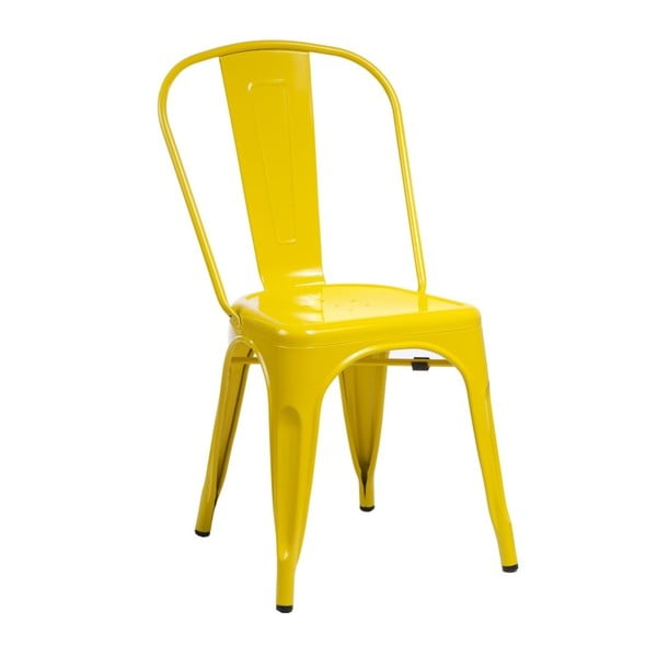 Žltá stolička D2 Paris