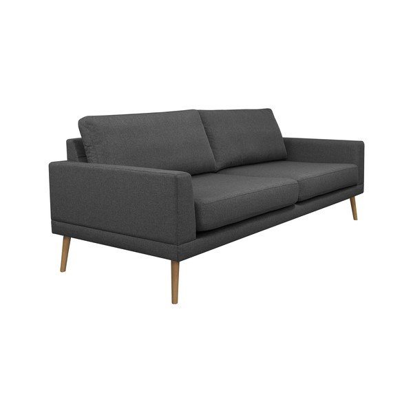 Tmavosivá trojmiestna pohovka Windsor & Co Sofas Vega-image-1