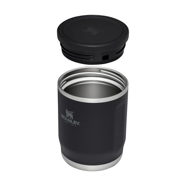 Čierna termoska na jedlo z nehrdzavejúcej ocele 530 ml Adventure To-Go  Black – Stanley-image-2