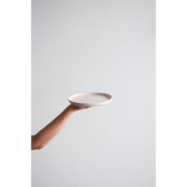 Svetloružový kameninový malý tanier ÅOOMI Dust, ø 20 cm-image-3