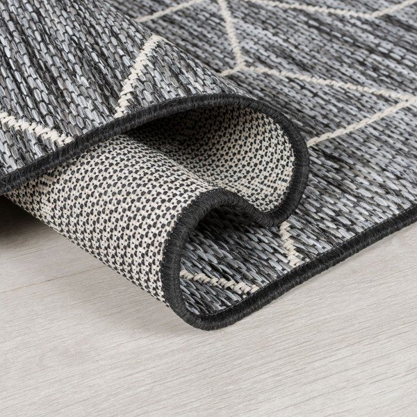 Sivý vonkajší koberec 170x120 cm Napoli - Flair Rugs-image-3