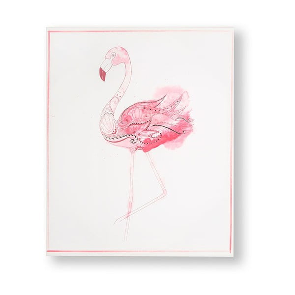 Obraz Graham & Brown Fabulous Flamingo, 40 × 50 cm