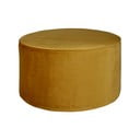 Horčicový puf WOOOD Sara Low