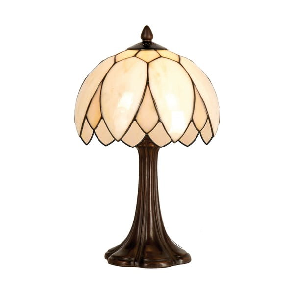 Tiffany stolová lampa Pearl Flower