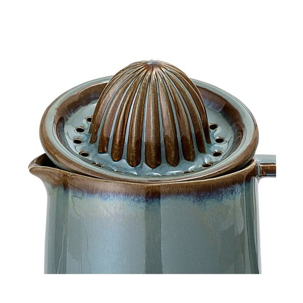 Zelená kameninová kanvička s odšťavovačom Bloomingville Pixie-image-2