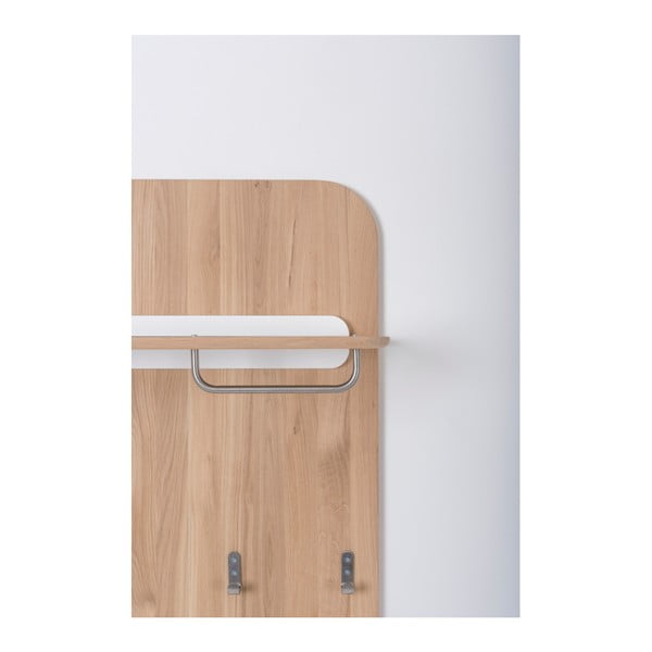 Nástenný vešiak na kabáty z dubového dreva Gazzda Ena-image-3