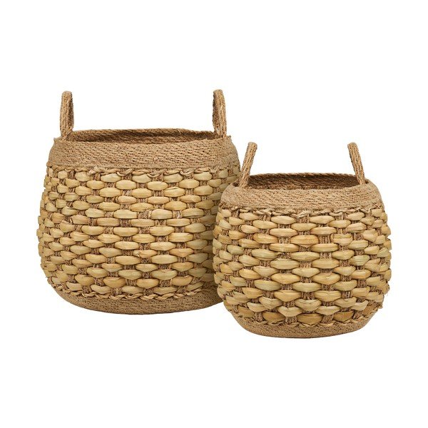 Kvetináče v súprave 2 ks z morskej trávy ø 38,5 cm Strahan – House Nordic-image-3