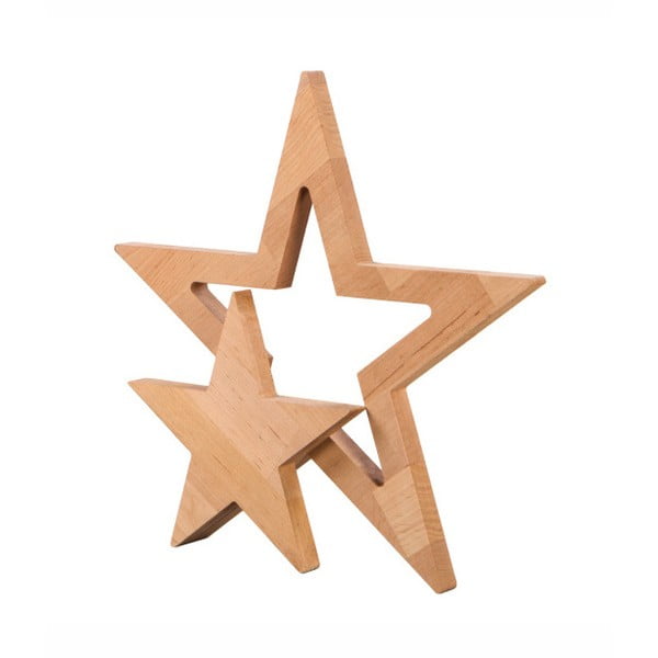 Dekorácia z jelšového dreva Nørdifra Star-image-2