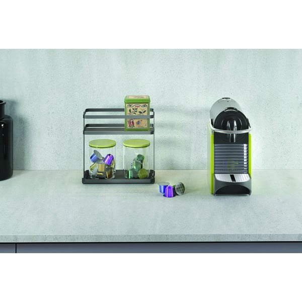 Organizér na koreničky z nerezovej ocele Tokyo Lava - Metaltex-image-3