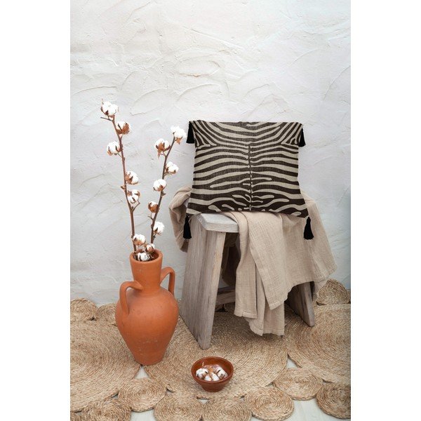 Dekoratívny vankúš Really Nice Things Borlas Zebra, 45 × 45 cm-image-1