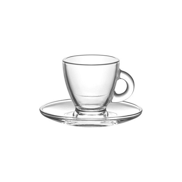 Sklenené šálky v súprave 6 ks 95 ml – Hermia