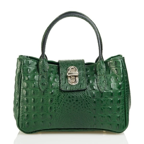 Kožená kabelka Laura, zelená