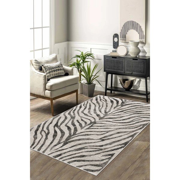 Prateľný behúň 80x200 cm Zebra – Vitaus-image-1