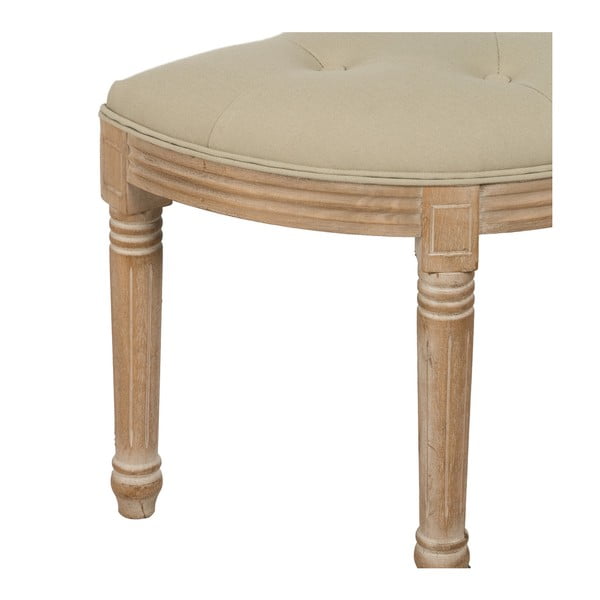 Béžová/v prírodnej farbe lavica Royal – Ixia-image-3