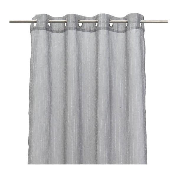 Sivá záclona 140x260 cm Vertical Thread – Casa Selección