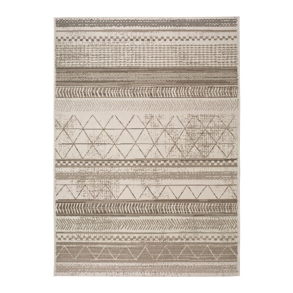 Sivobéžový vonkajší koberec Universal Libra Grey Puzzo, 80 x 150 cm