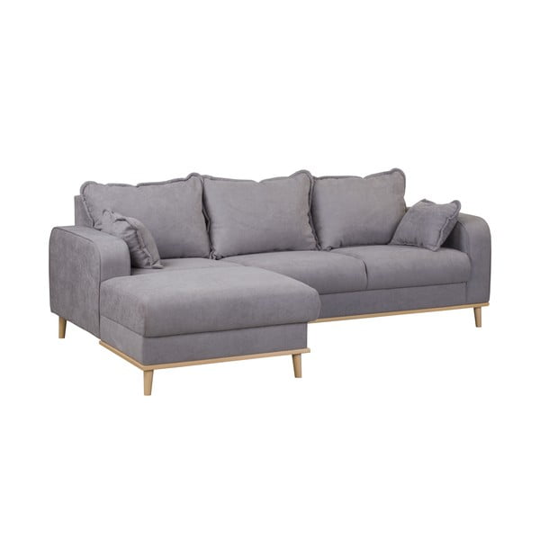 Sivá rohová pohovka (ľavý roh) Beata - Ropez-image-2