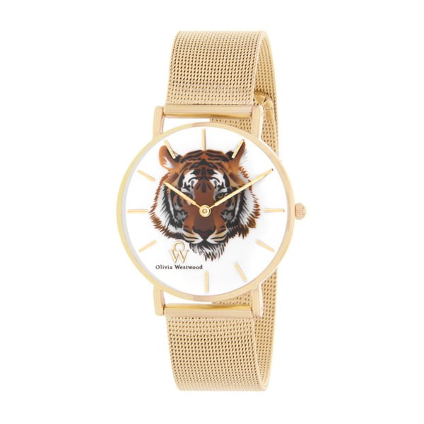 Dámske hodinky s remienkom v zlatej farbe Olivia Westwood Hanna