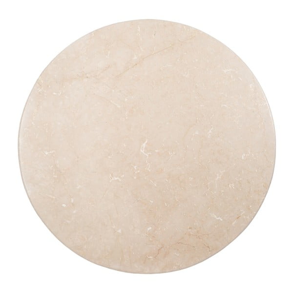 Okrúhly jedálenský stôl s mramorovou doskou ø 120 cm – Ixia-image-4