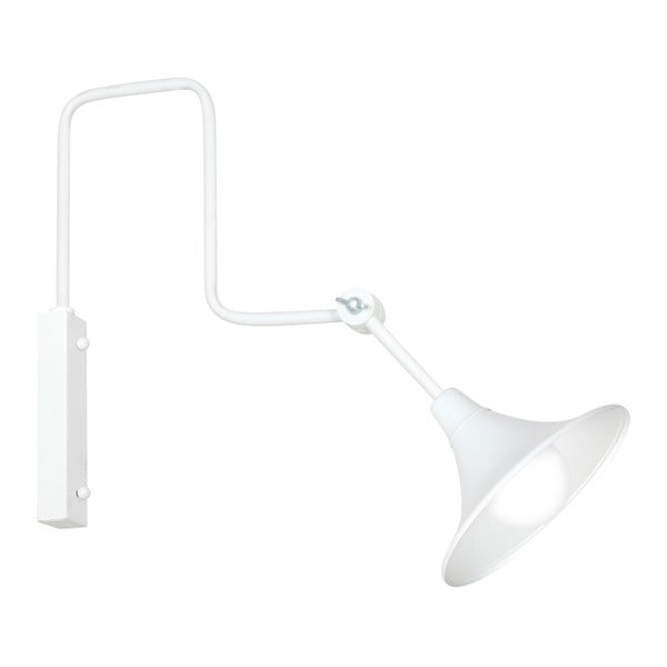 Biele nástenné svietidlo Glimte Sconce Antika White Wrapped