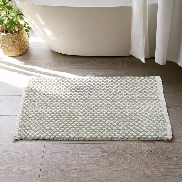 Béžová textilná kúpeľňová predložka 50x80 cm Covelo – Wenko-image-1