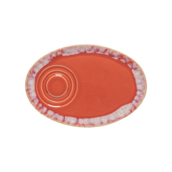 Červený kameninový tanierik Grespresso – Costa Nova