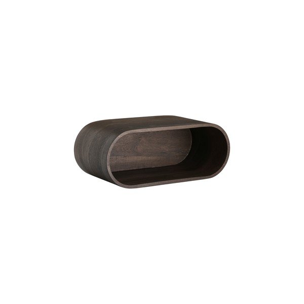 Hnedá polica z MDF 60 cm Positano – Ellos Home
