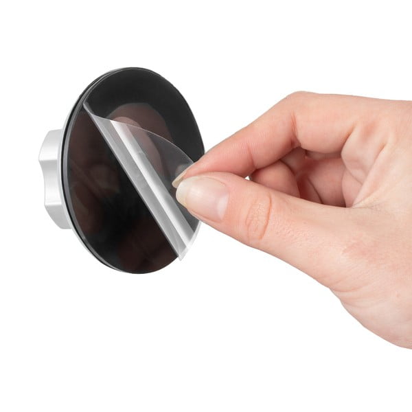 Rohová samodržiaca kovová kúpeľňová polička v striebornej farbe Bestlock Bath – Compactor-image-3