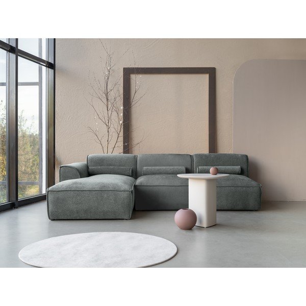 Zelená rohová pohovka (ľavý roh) Flex Felix – Miuform-image-1