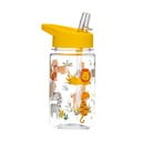 Detská fľaša na vodu so slamkou Sass & Belle Drink Up Safari, 400 ml