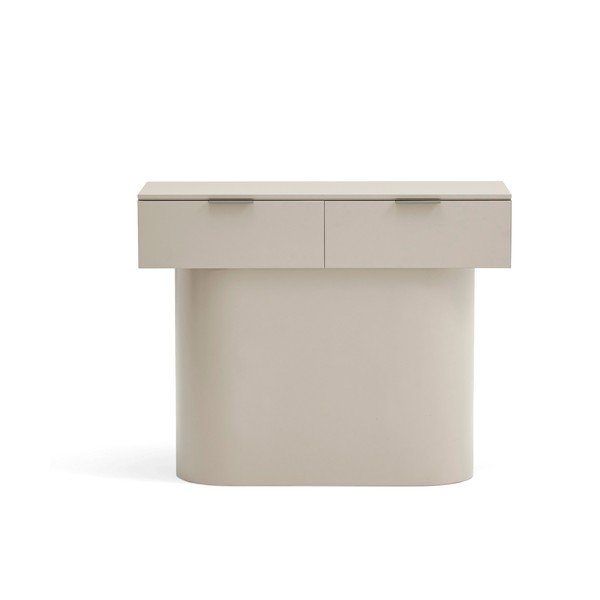 Béžový konzolový stolík 36x100 cm Totem – Teulat-image-3