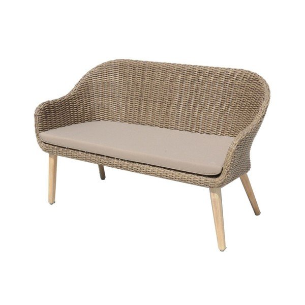 Hnedé drevené záhradné kreslo Pueblo – Garden Pleasure-image-1