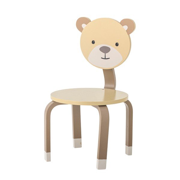 Svetložlto-béžová detská stolička Marle – Bloomingville Mini-image-3