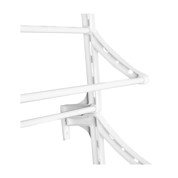 Biely kovový závesný stojan na topánky – Compactor-image-2