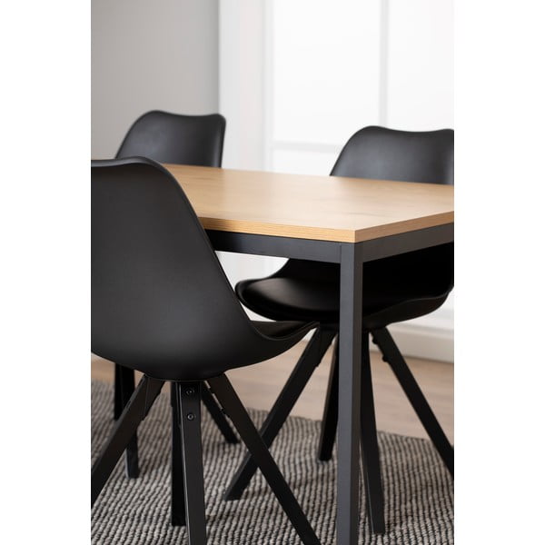 Jedálenský stôl s doskou v dekore divokého duba Actona Seaford, 160 x 80 cm-image-1